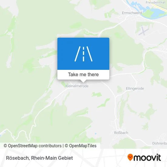 Rösebach map