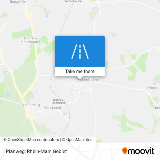 Planweg map