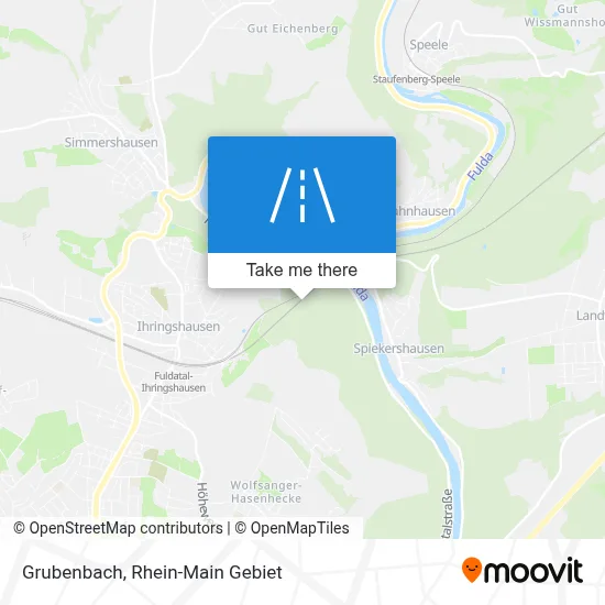 Grubenbach map