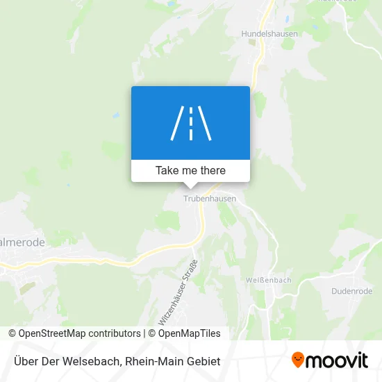 Über Der Welsebach map