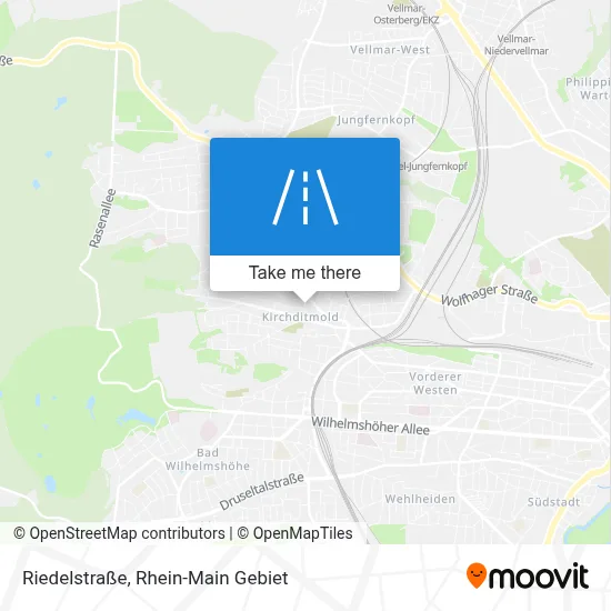 Riedelstraße map