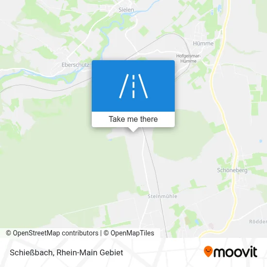 Schießbach map
