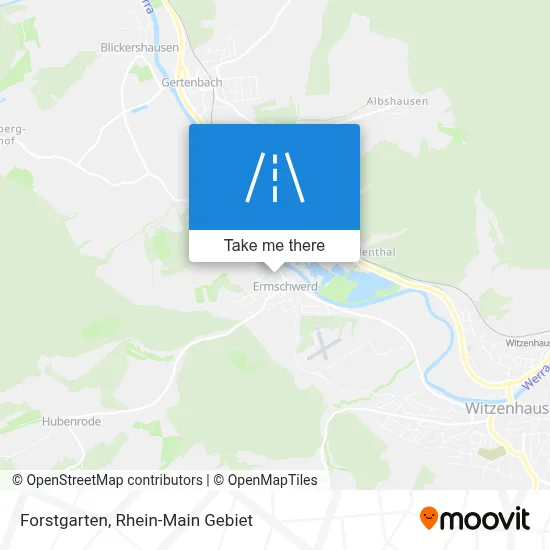 Forstgarten map