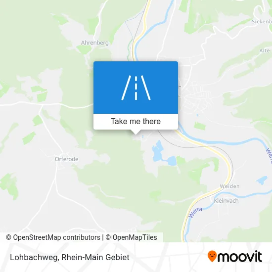 Lohbachweg map