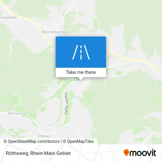 Röthsweg map