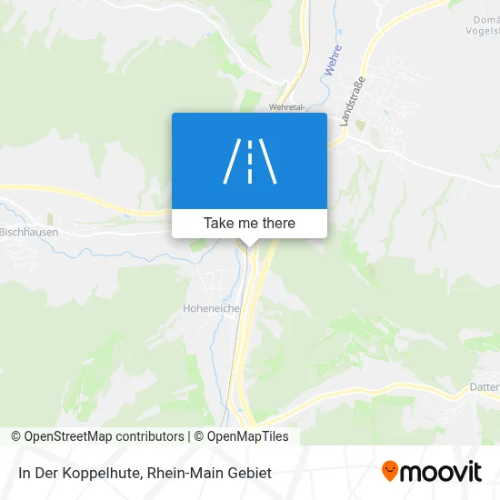 In Der Koppelhute map