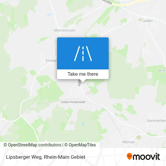 Lipsberger Weg map