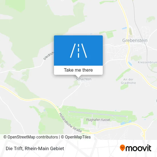Die Trift map
