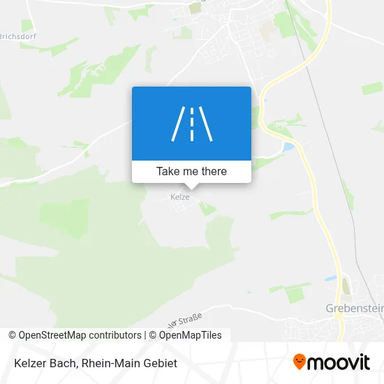 Kelzer Bach map
