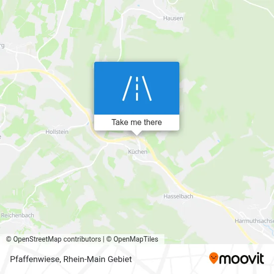 Pfaffenwiese map