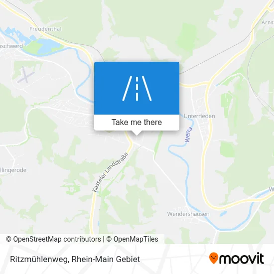 Ritzmühlenweg map
