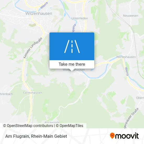 Am Flugrain map