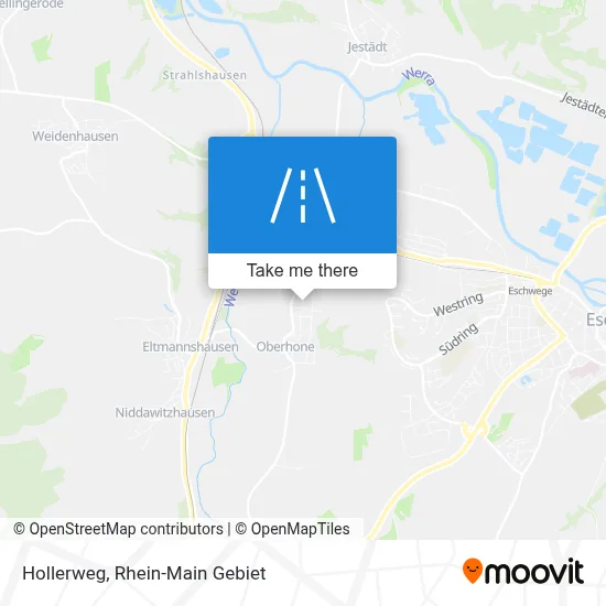 Hollerweg map