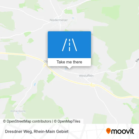 Dresdner Weg map
