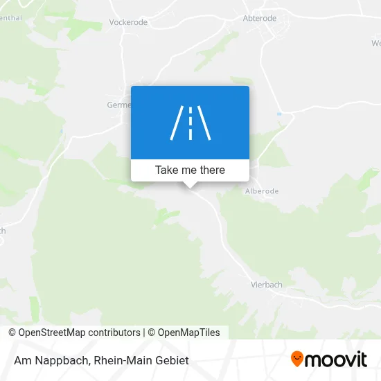 Am Nappbach map