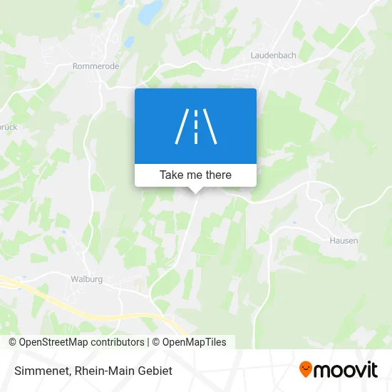 Simmenet map