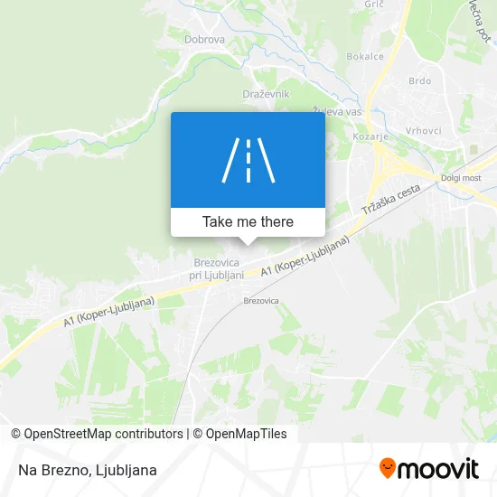 Na Brezno map