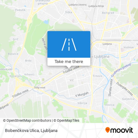 Bobenčkova Ulica map