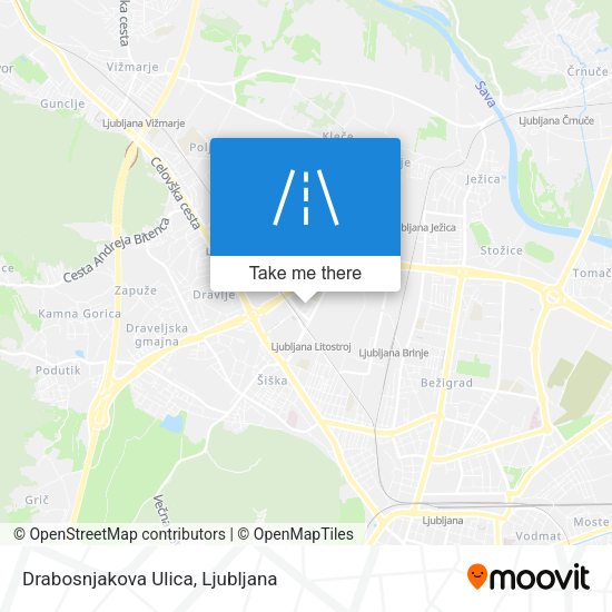 Drabosnjakova Ulica map