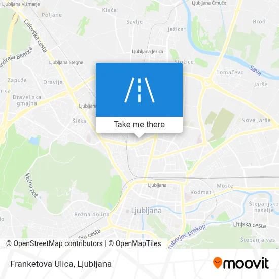 Franketova Ulica map