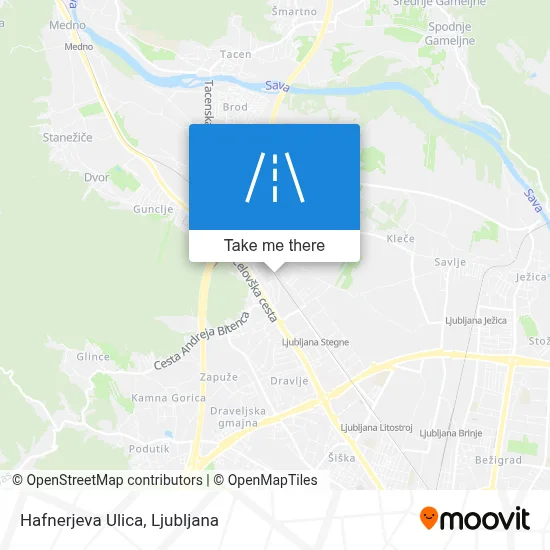 Hafnerjeva Ulica map