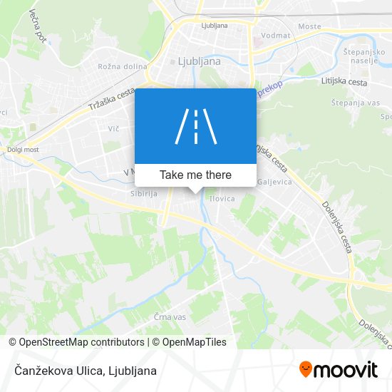 Čanžekova Ulica map