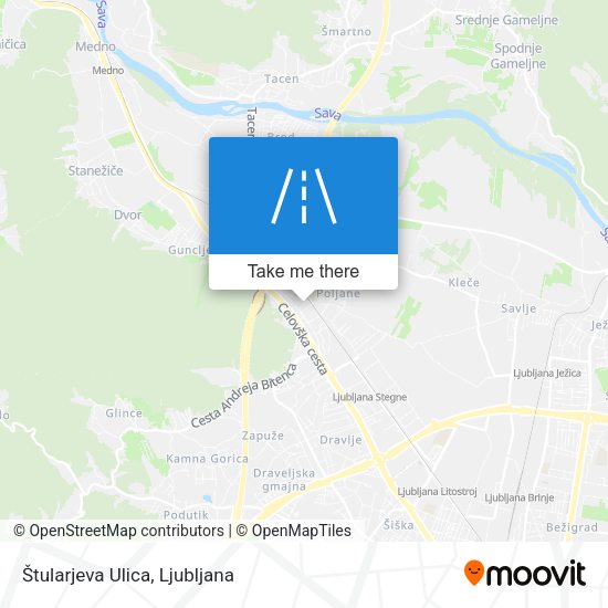 Štularjeva Ulica map