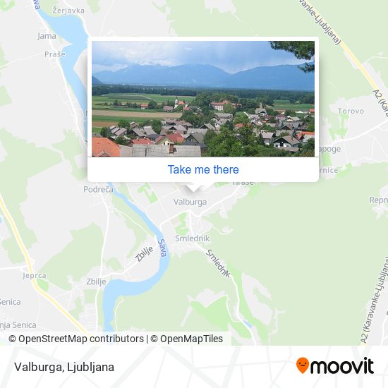 Valburga map