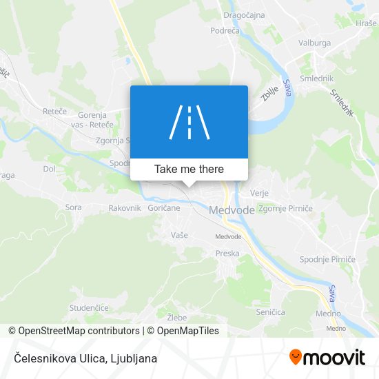 Čelesnikova Ulica map
