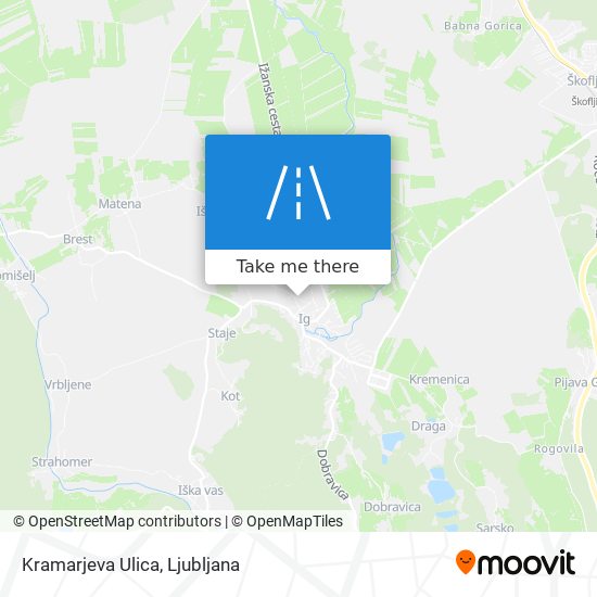 Kramarjeva Ulica map
