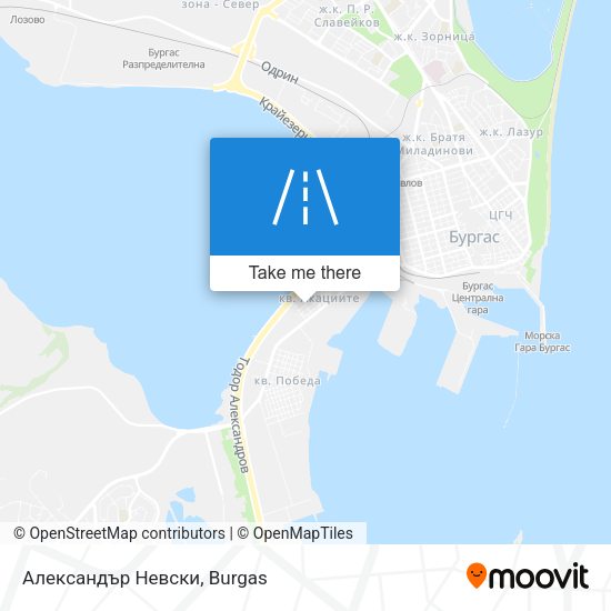 Александър Невски map