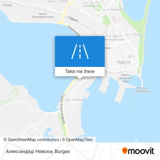 Карта Александър Невски