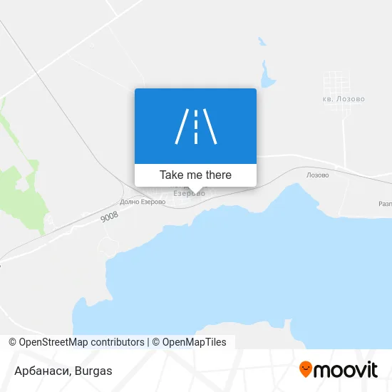 Карта Арбанаси