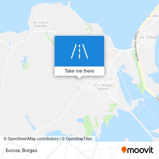 Босна map