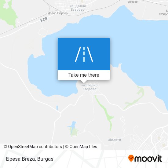Бреза Breza map