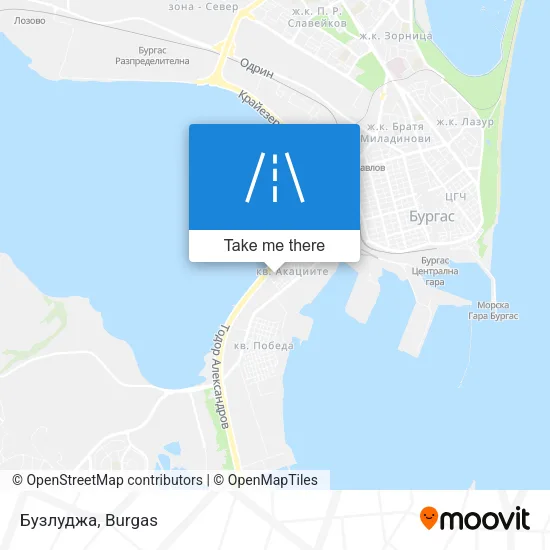Карта Бузлуджа