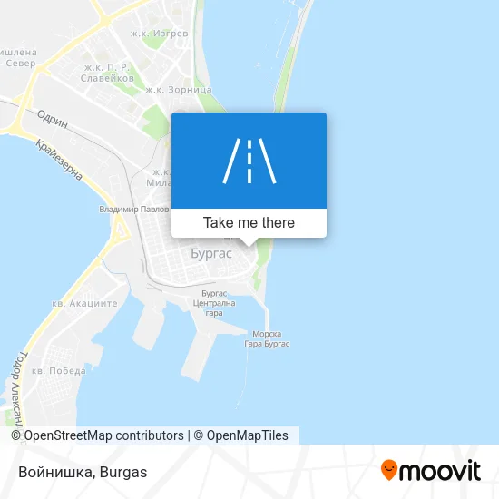 Карта Войнишка