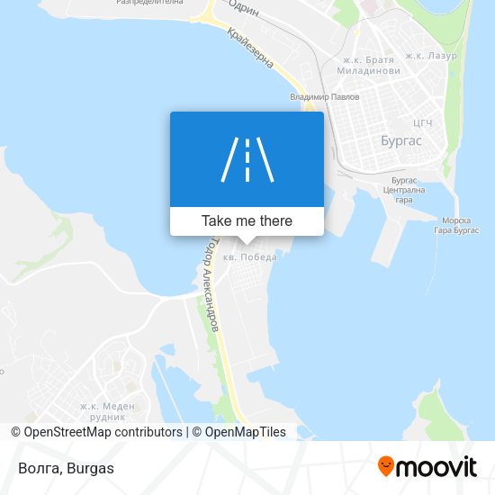 Карта Волга