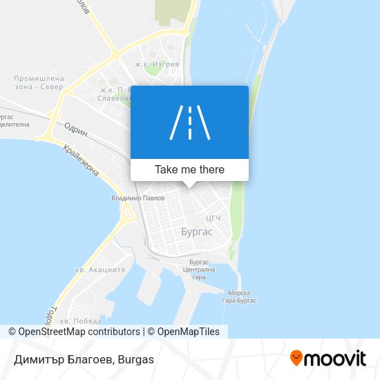 Димитър Благоев map