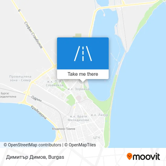 Карта Димитър Димов