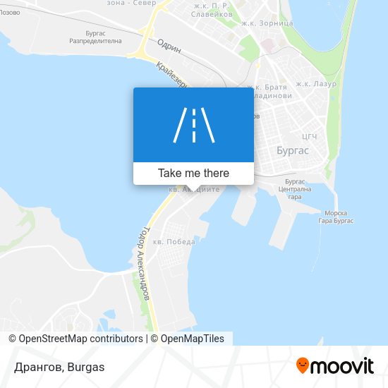 Дрангов map