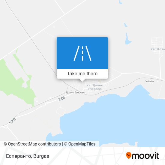 Есперанто map