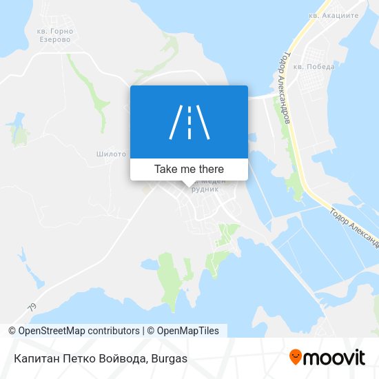 Капитан Петко Войвода map