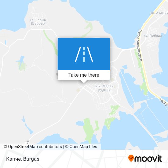Карта Капче