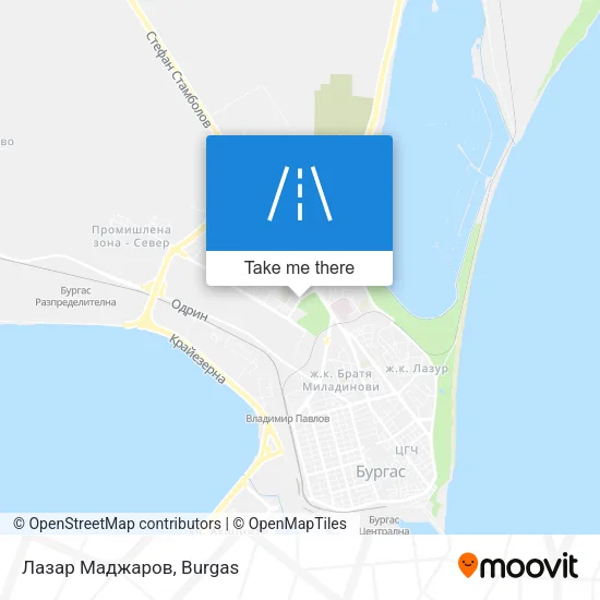 Карта Лазар Маджаров
