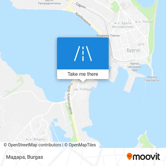 Карта Мадара