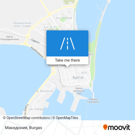 Македония map