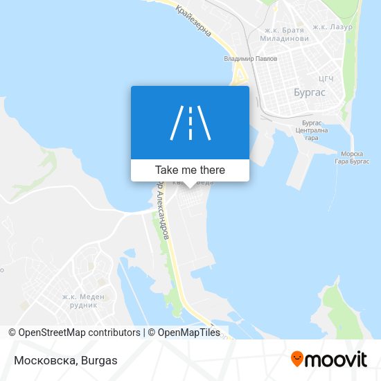 Московска map