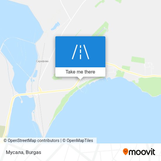 Мусала map