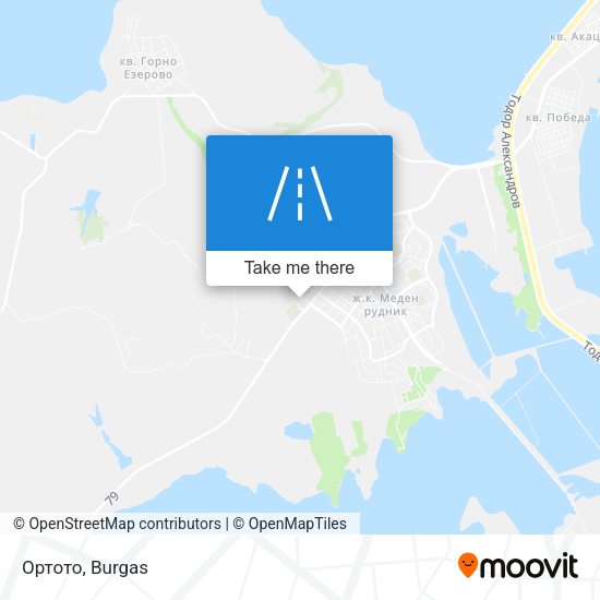 Карта Ортото